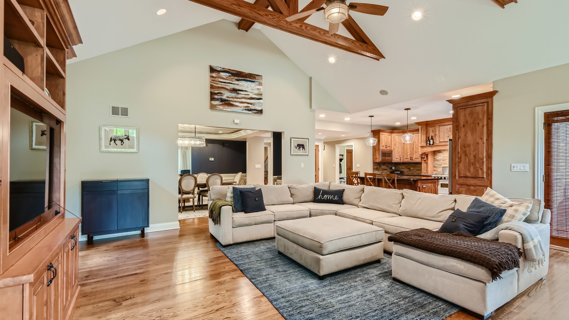 820 Hansen Place Park Ridge, IL 60068 - Photo 13 of 38 a living room with furniture and a flat screen tv