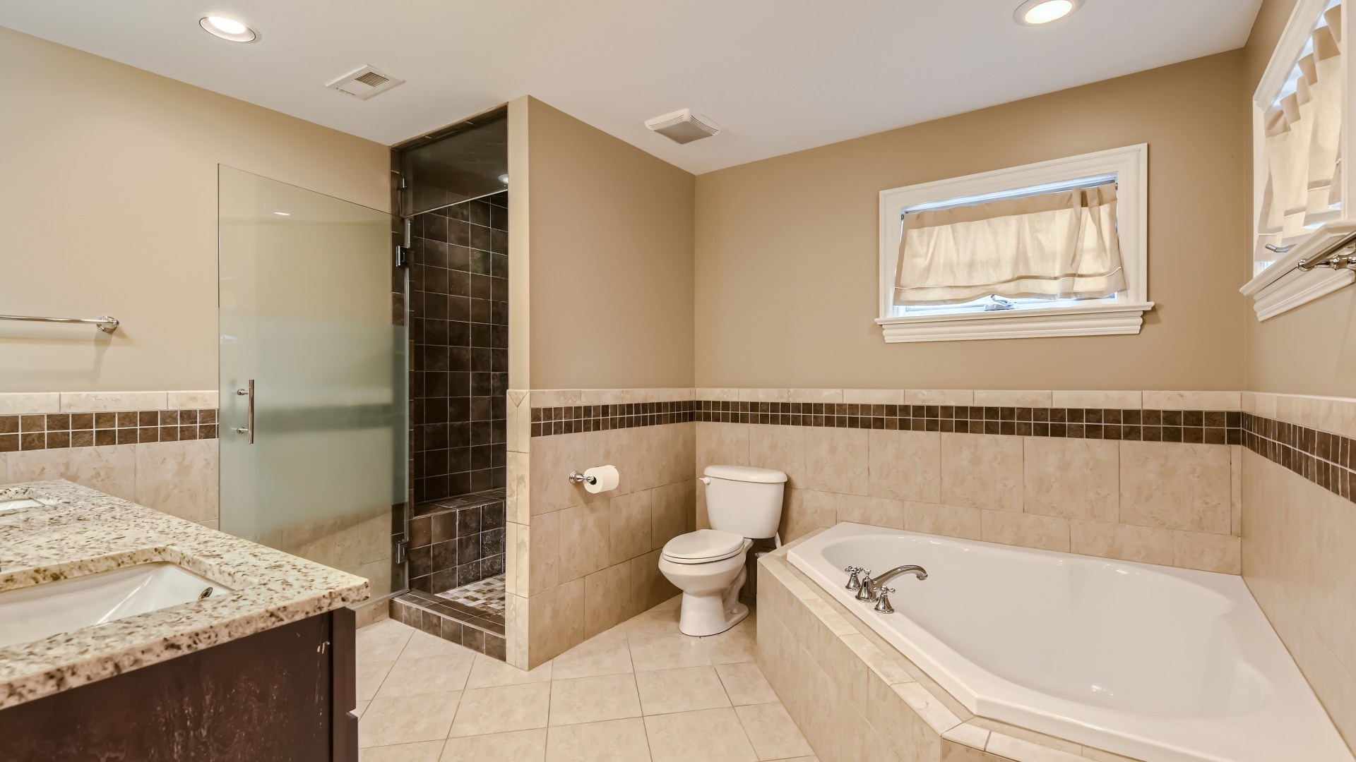 820 Hansen Place Park Ridge, IL 60068 - Photo 20 of 38 a bathroom with a tub a toilet and a sink