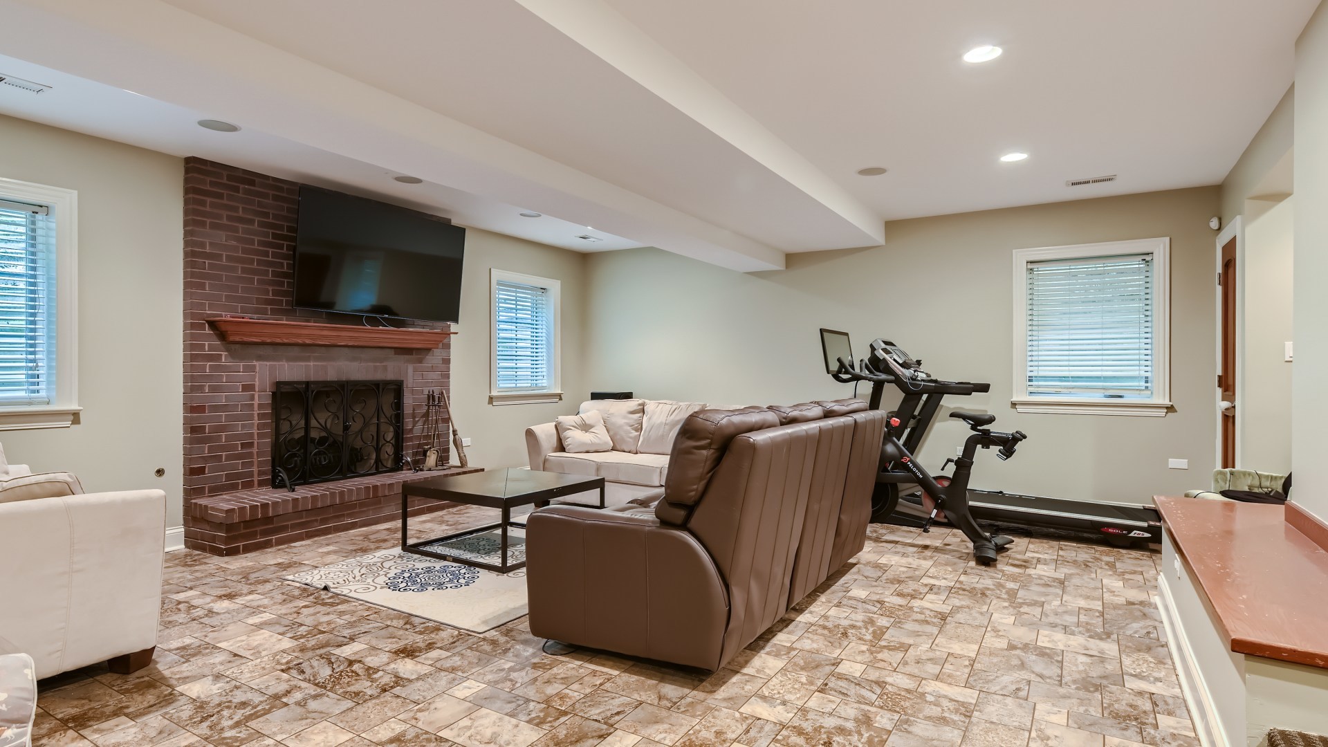 820 Hansen Place Park Ridge, IL 60068 - Photo 26 of 38 a living room with furniture window and a fireplace