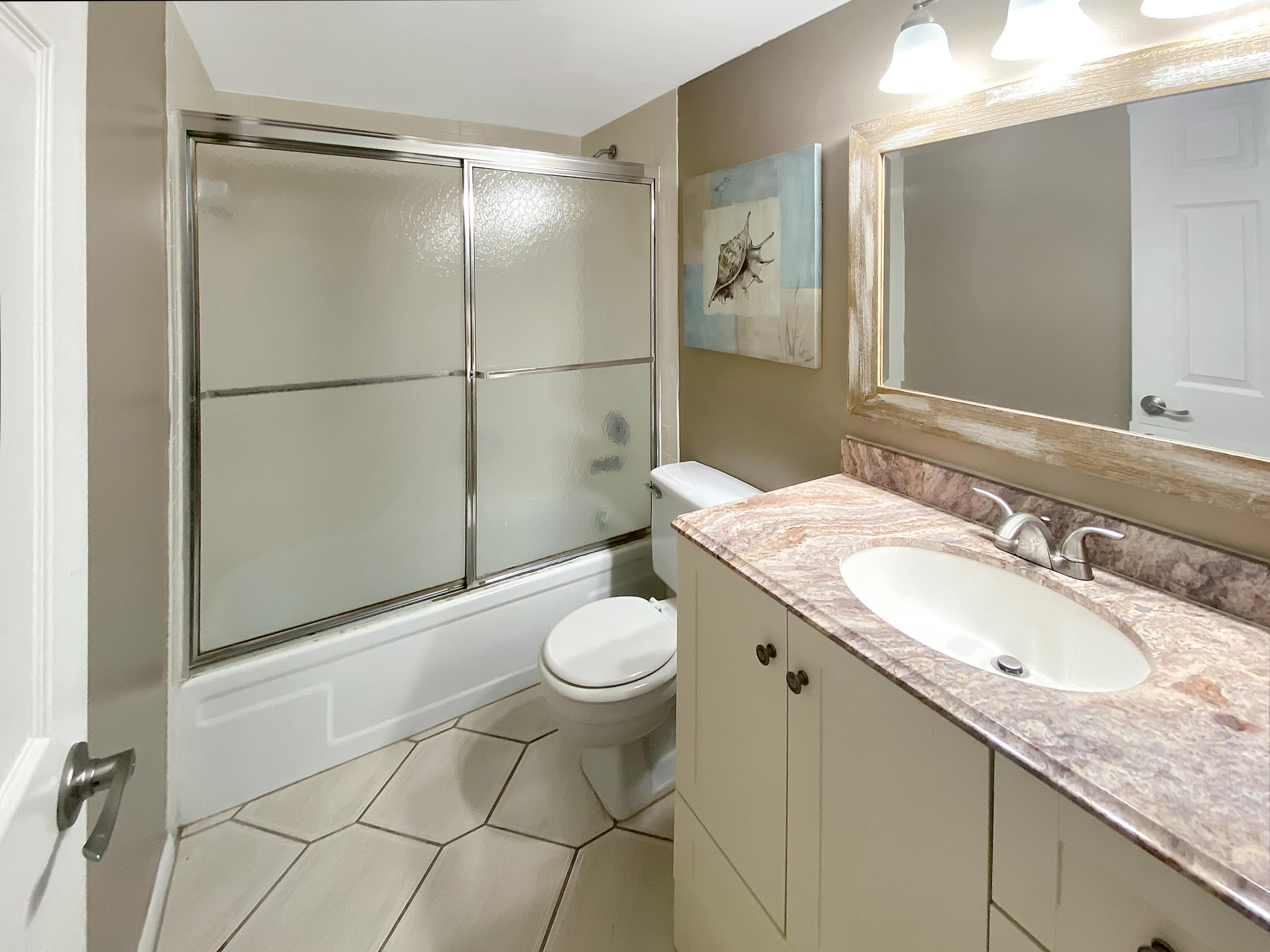 1981 Woolbright Road, Unit E206 Boynton Beach, FL 33426 - Photo 16 of 29 1981 W Woolbright Rd E206 - Bathroom