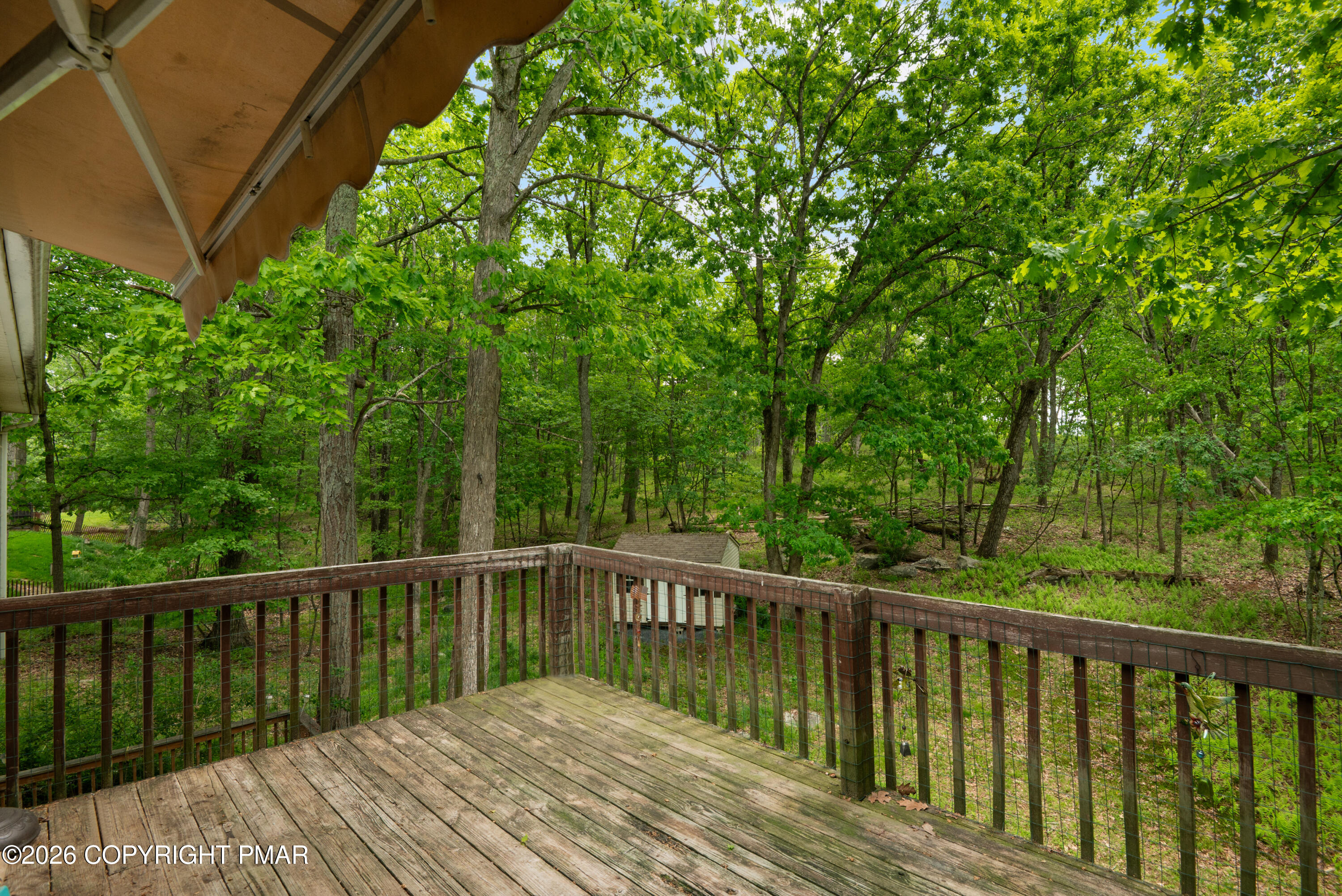 2289 Walnut Trail Bushkill, PA 18324 - Photo 31 of 32 Back upper deck