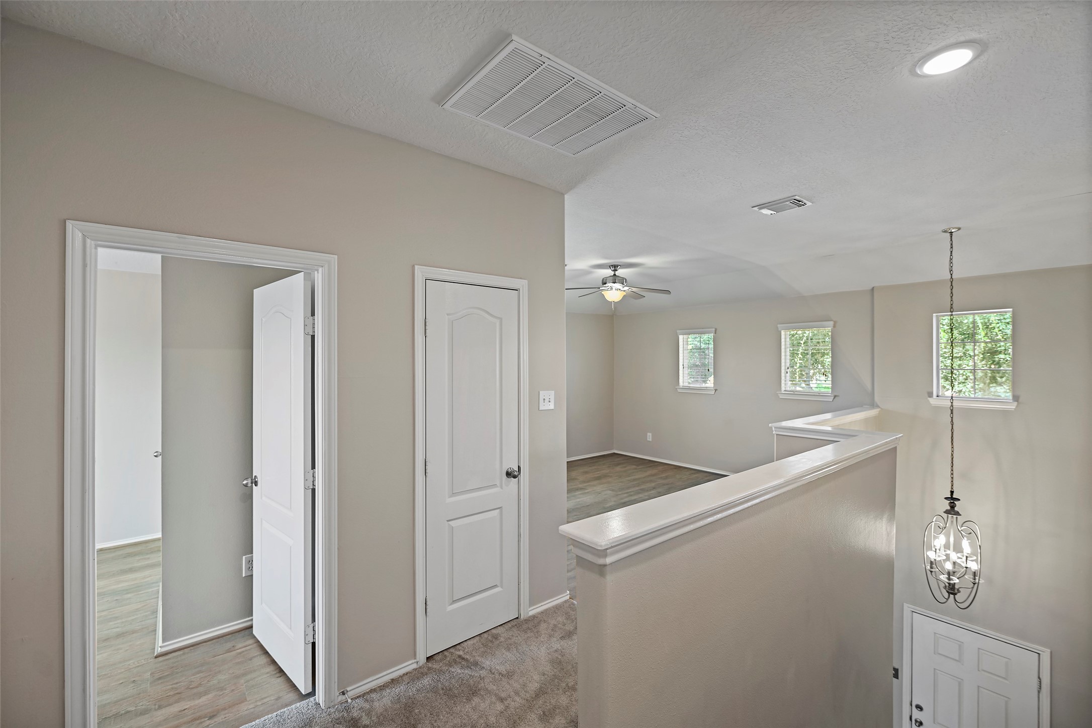20739 Stewart Crest Lane Cypress, TX 77433 - Photo 14 of 35 a kitchen with granite countertop a refrigerator and a sink