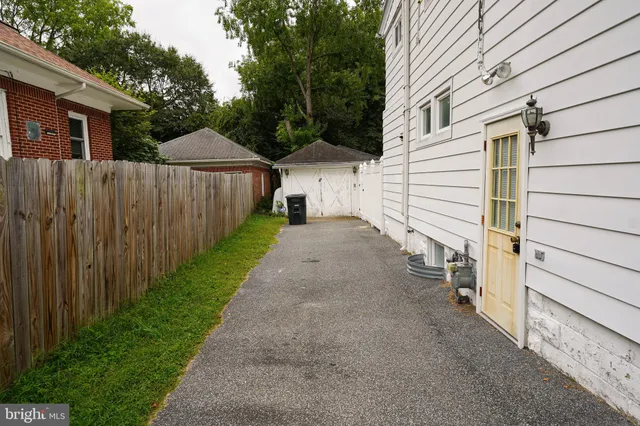 a view of storage and utility room