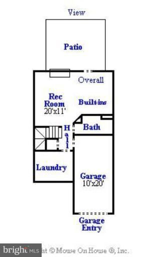 3803 Inverness Road Fairfax, VA 22033 - Photo 30 of 30 Floor Plan #3