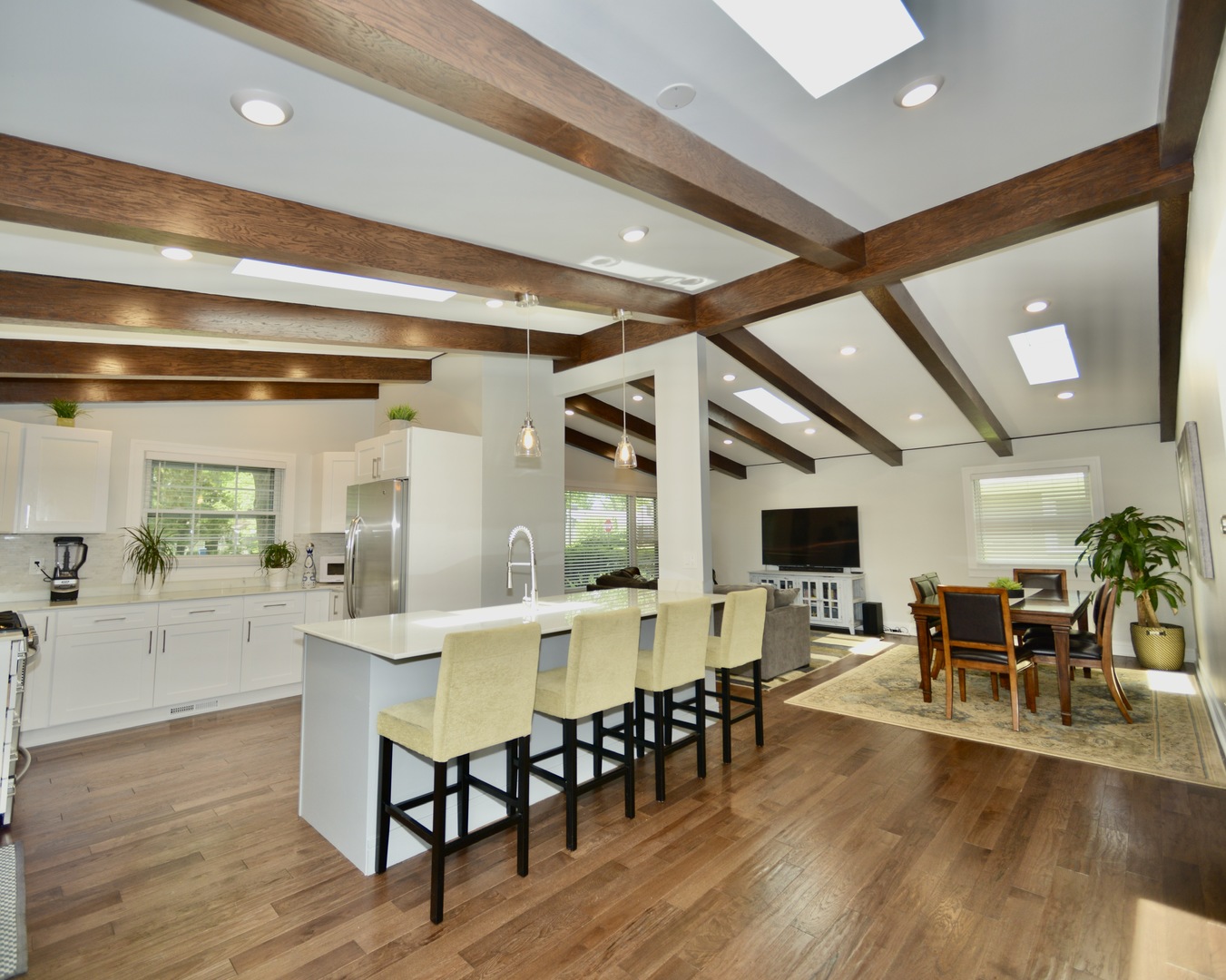1181 Sherwood Road Highland Park, IL 60035 - Photo 5 of 22 a view of a dining room with furniture window and wooden floor