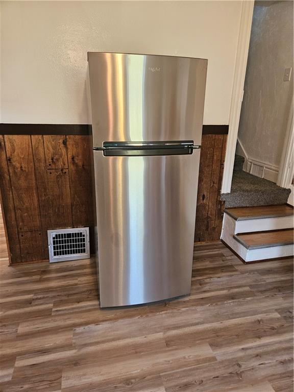 2212 Cronemeyer Street McKeesport, PA 15132 - Photo 9 of 48 a view of a hardwood floor and staircase