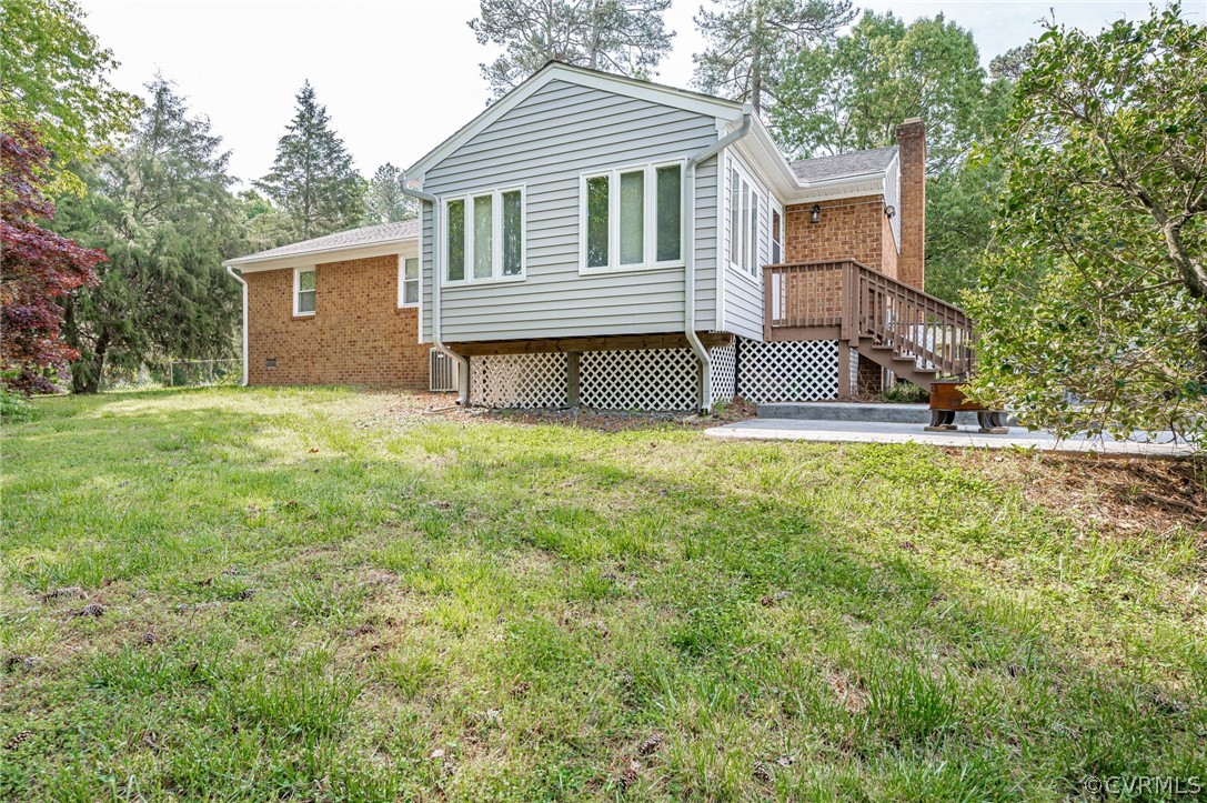 11420 Elshur Road Midlothian, VA 23112 - Photo 25 of 25 a view of house with yard