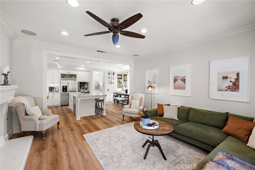21 Snow Bush Street Ladera Ranch, CA 92694 - Photo 20 of 73 a living room with furniture and kitchen view