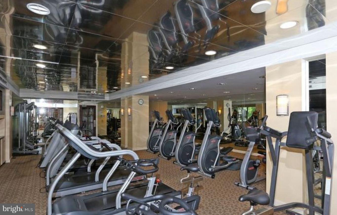 11710 Old Georgetown Road, Unit 422 North Bethesda, MD 20852 - Photo 26 of 29 a view of a room with gym equipment