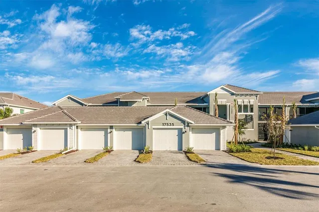 a view of a lake with a outdoor space