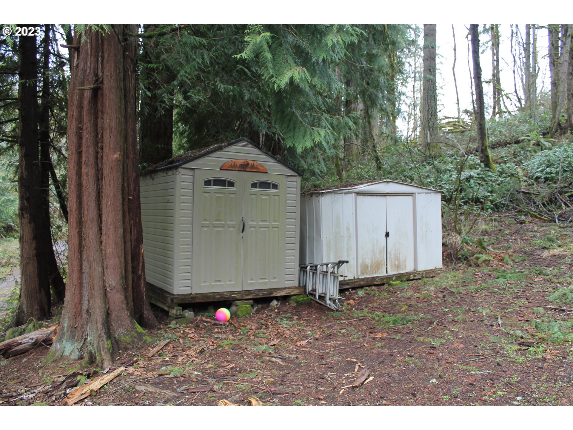 19830 South Hinkle Road Oregon City, OR 97045 - Photo 2 of 47 a view of a barn in the middle of a yard