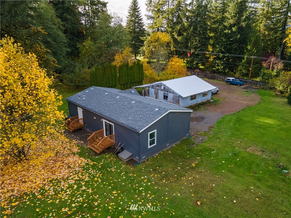 729 Cinebar Road, Unit A Cinebar, WA 98533 - Photo 26 of 30 a view of a house with a yard