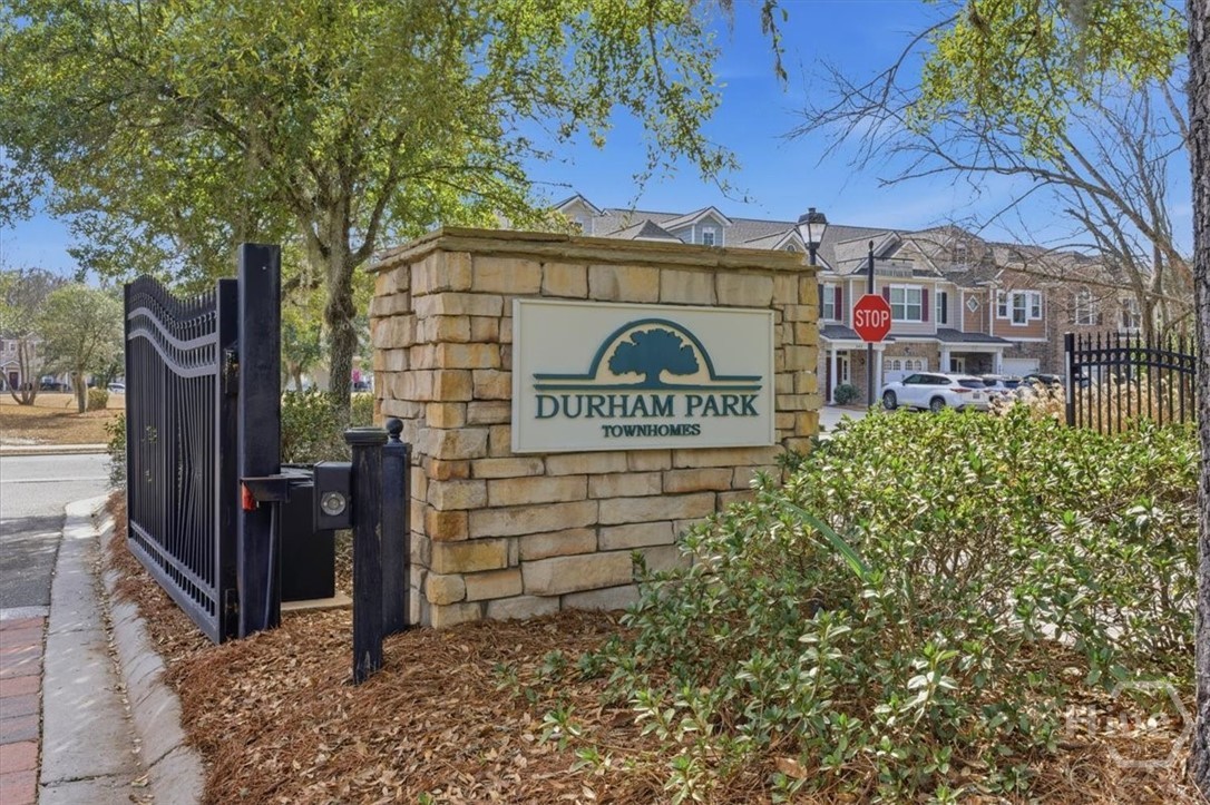 205 Durham Park Way Pooler, GA 31322 - Photo 50 of 51 Gated Entry
