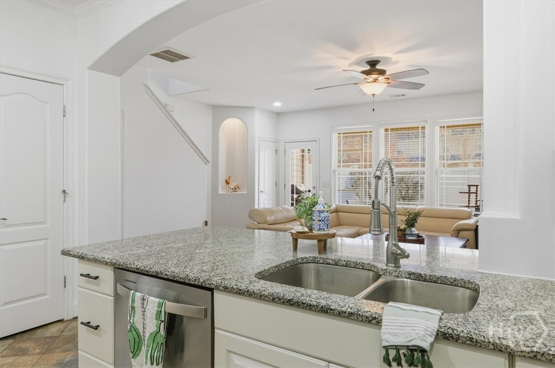 205 Durham Park Way Pooler, GA 31322 - Photo 7 of 51 View from Kitchen of Living Room