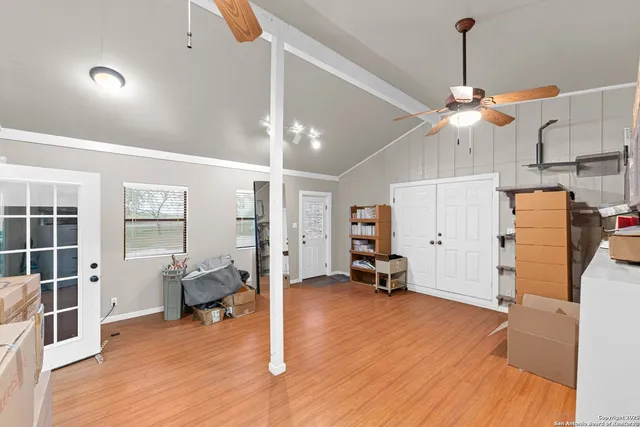 a view of a storage & utility room