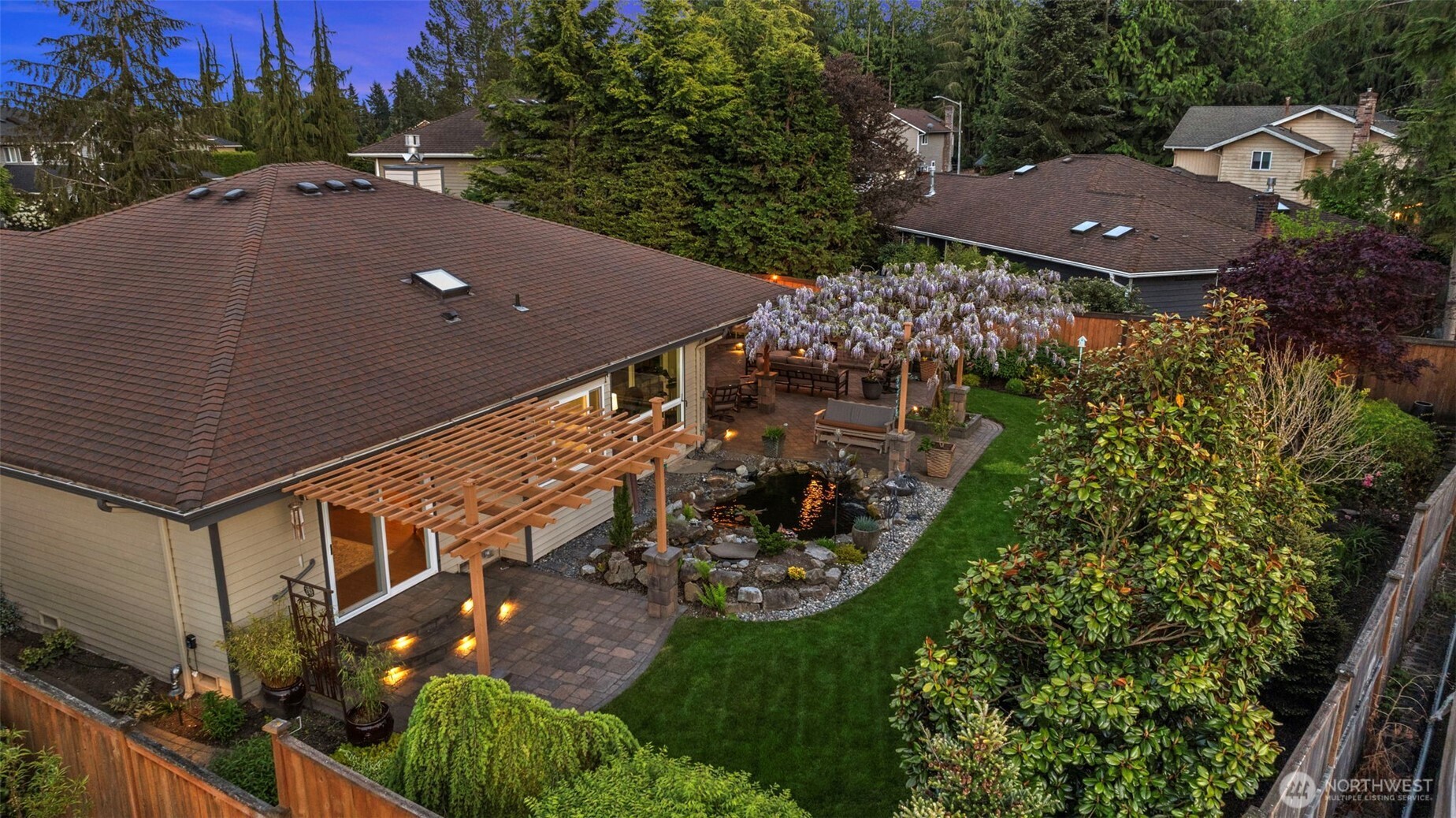 10900 39th Drive Southeast Everett, WA 98208 - Photo 38 of 39 aerial view of house with yard and outdoor seating