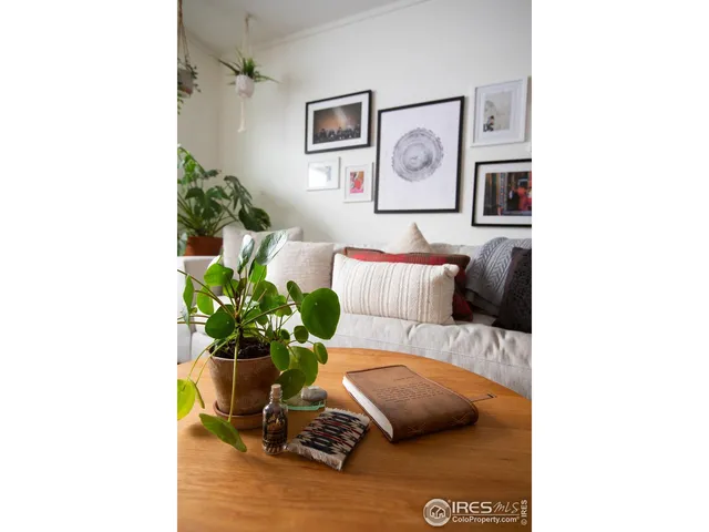 a outdoor dining space with furniture