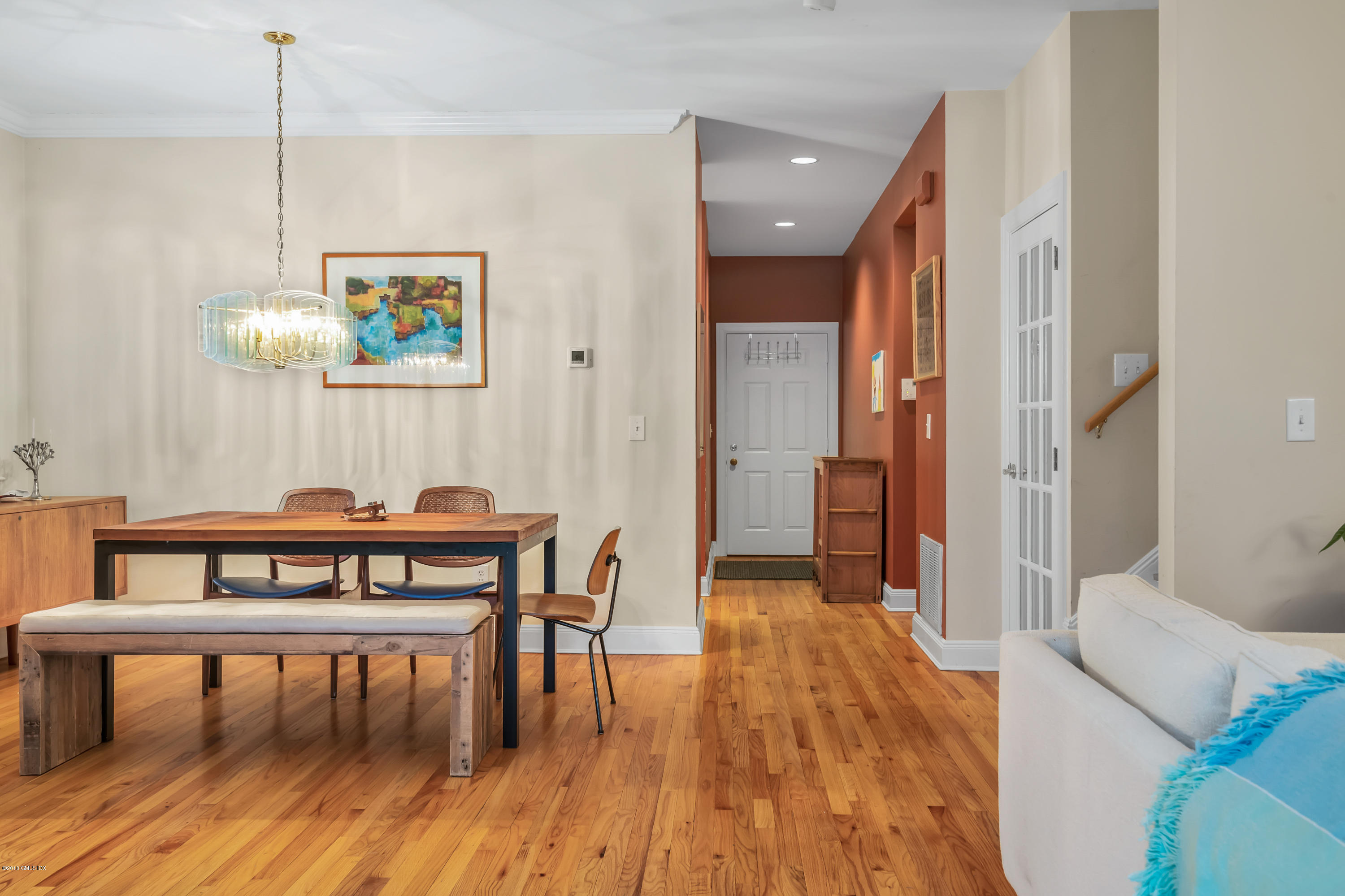 333 Palmer Hill Road, Unit 3D Riverside, CT 06878 - Photo 5 of 15 a view of a dining room with furniture and wooden floor