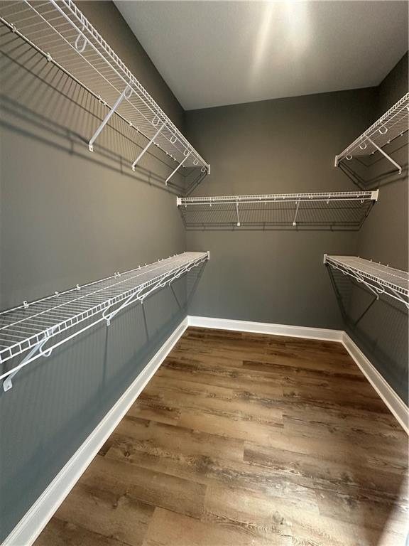 5207 Lee Road Salem, AL 36874 - Photo 12 of 23 Walk in closet featuring dark wood finished floors