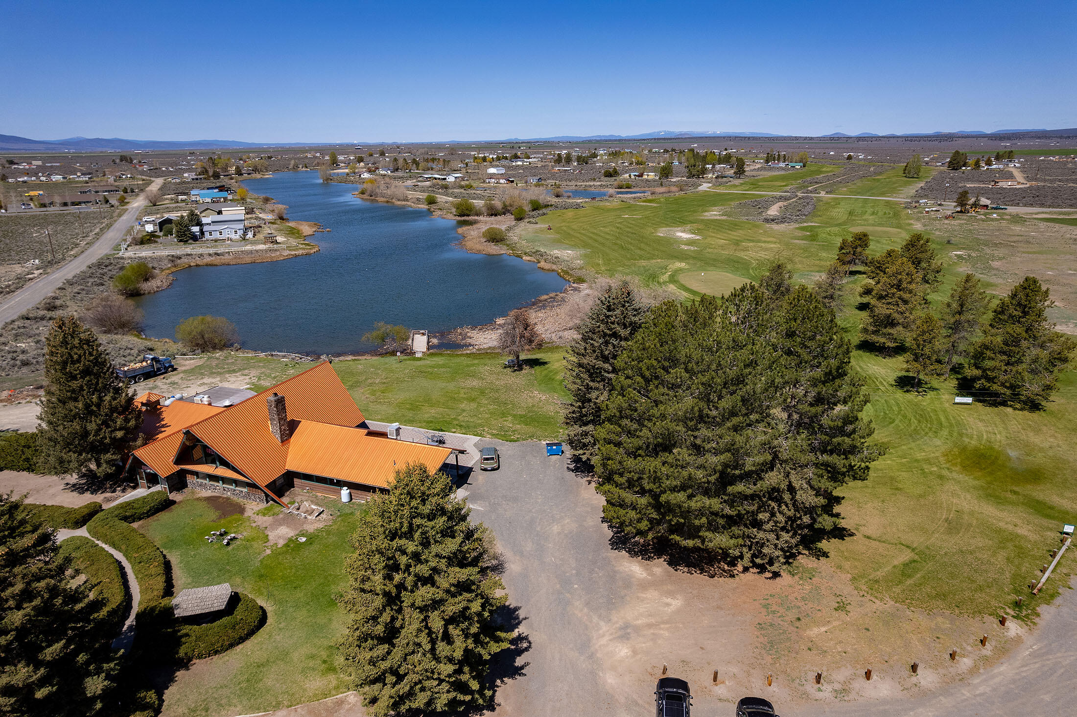 57655 Fall Road Christmas Valley, OR 97641 - Photo 23 of 25 an aerial view of ocean residential house with outdoor space
