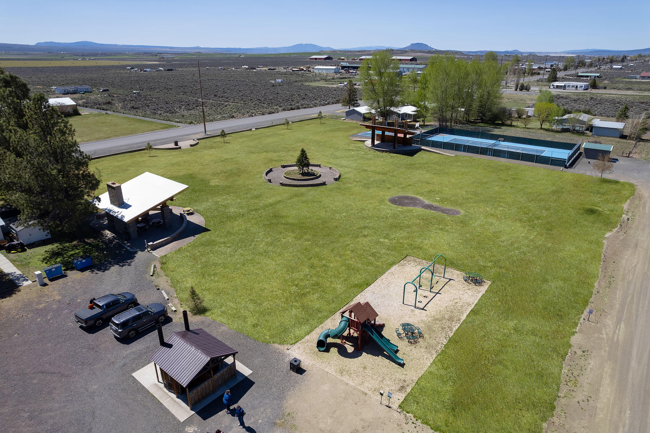 57655 Fall Road Christmas Valley, OR 97641 - Photo 24 of 25 a view of a swimming pool and lounge chair