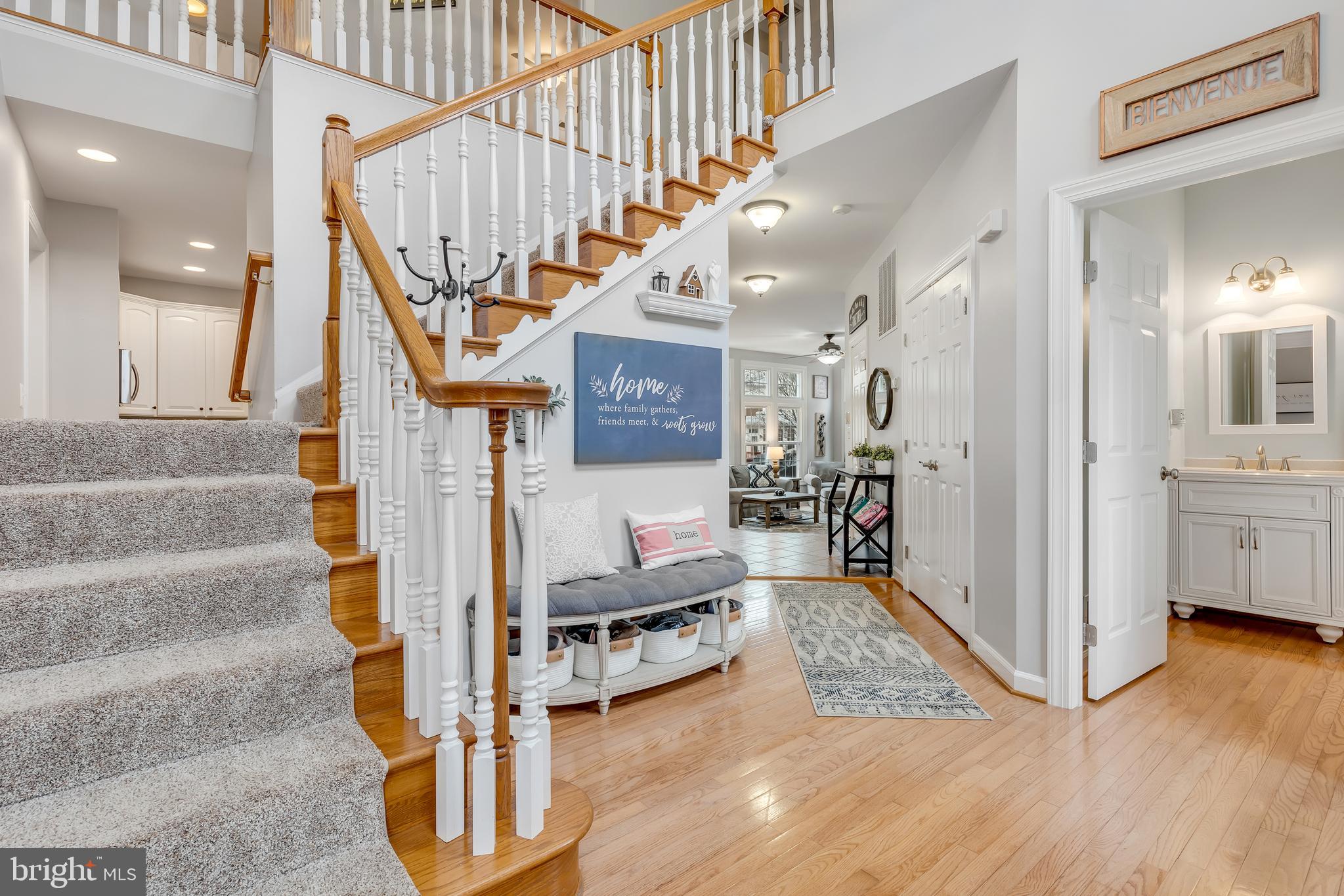 14413 Clubhouse Road Gainesville, VA 20155 - Photo 2 of 59 Two Story Foyer with Beautiful Wood Floors