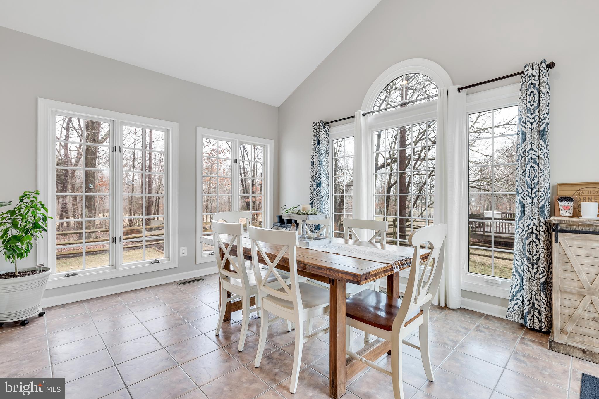 14413 Clubhouse Road Gainesville, VA 20155 - Photo 15 of 59 Light-filled Sun Room with Cathedral Ceilings