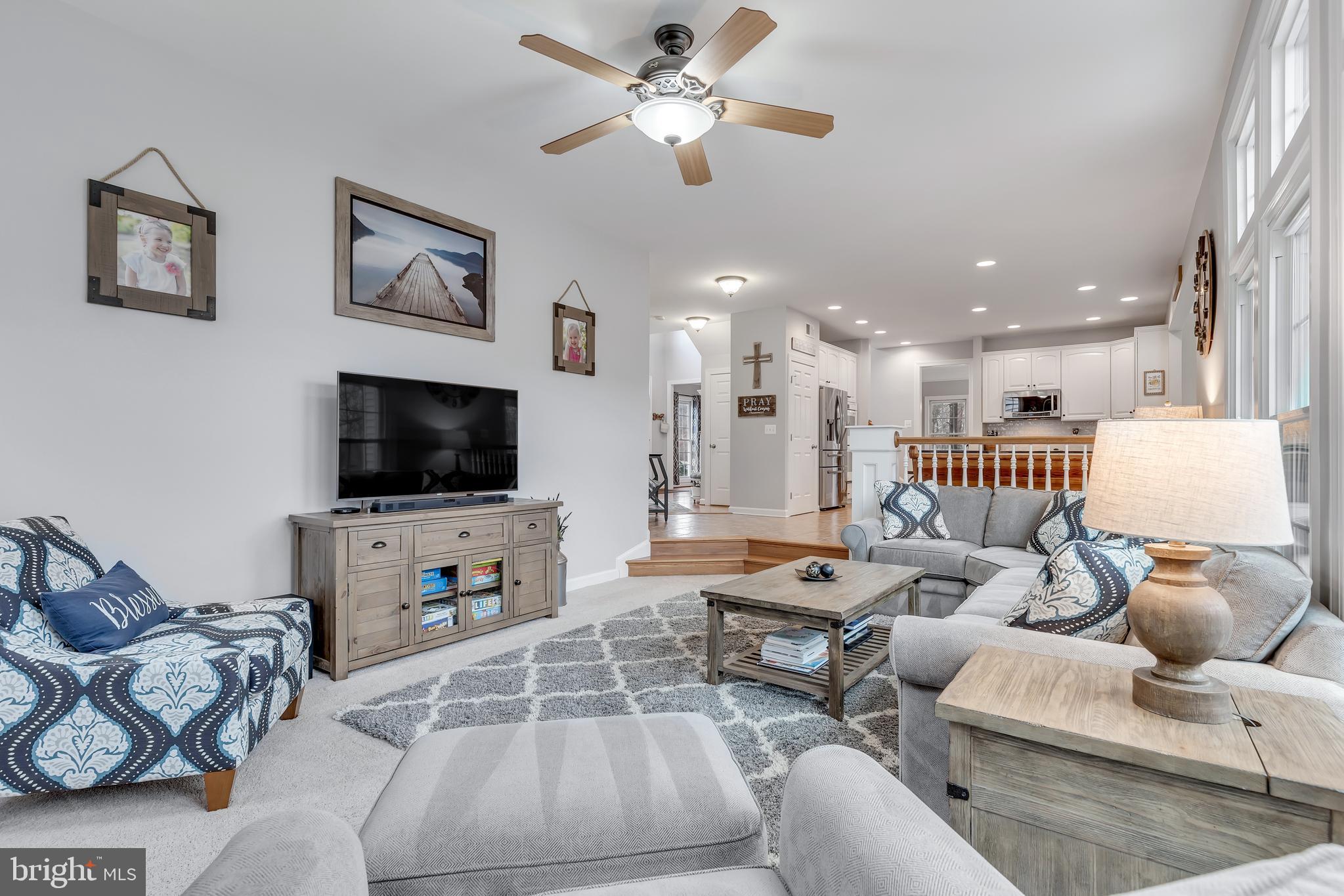 14413 Clubhouse Road Gainesville, VA 20155 - Photo 20 of 59 Bright Family Room with Fireplace