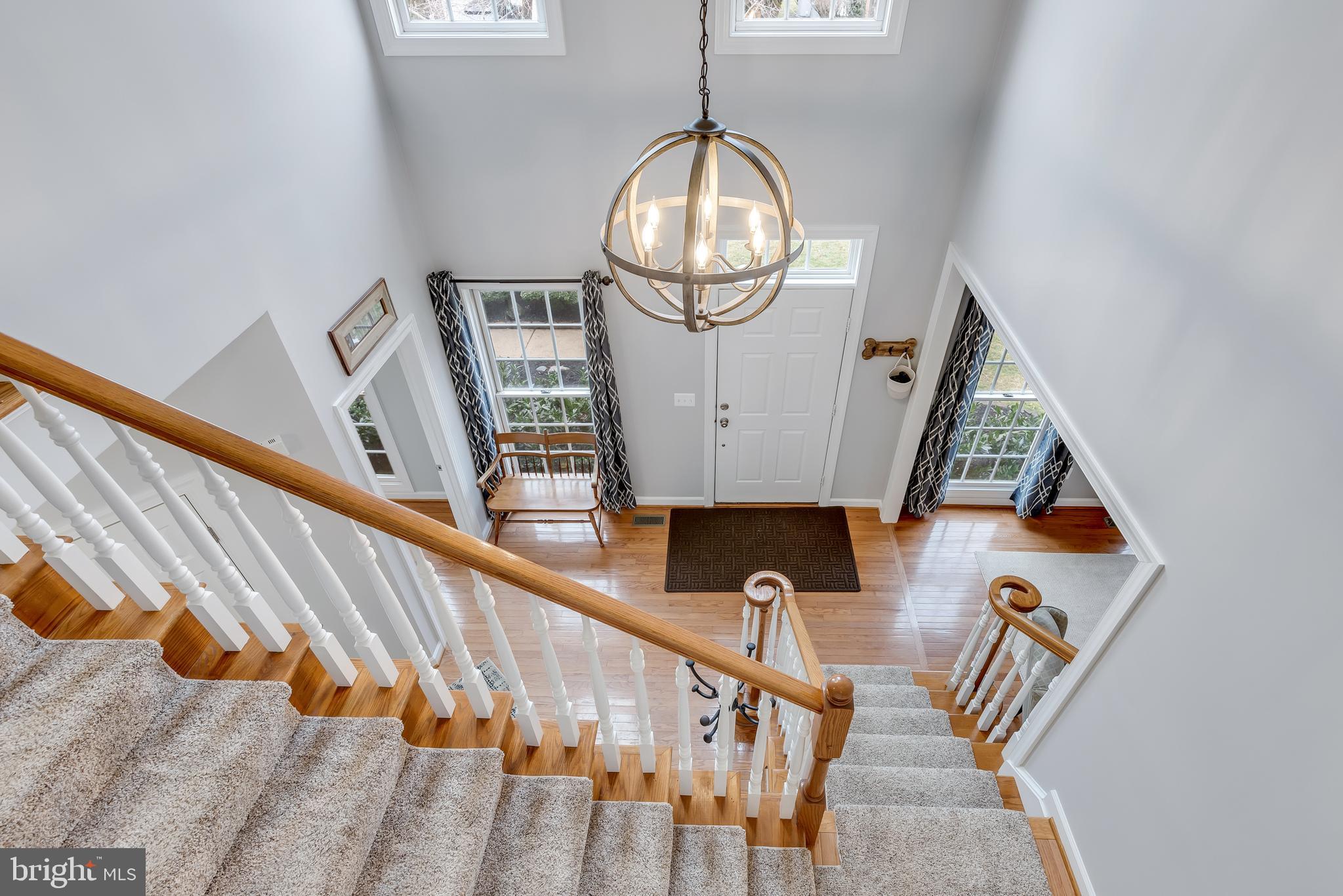 14413 Clubhouse Road Gainesville, VA 20155 - Photo 21 of 59 View from Bedroom Level over Foyer