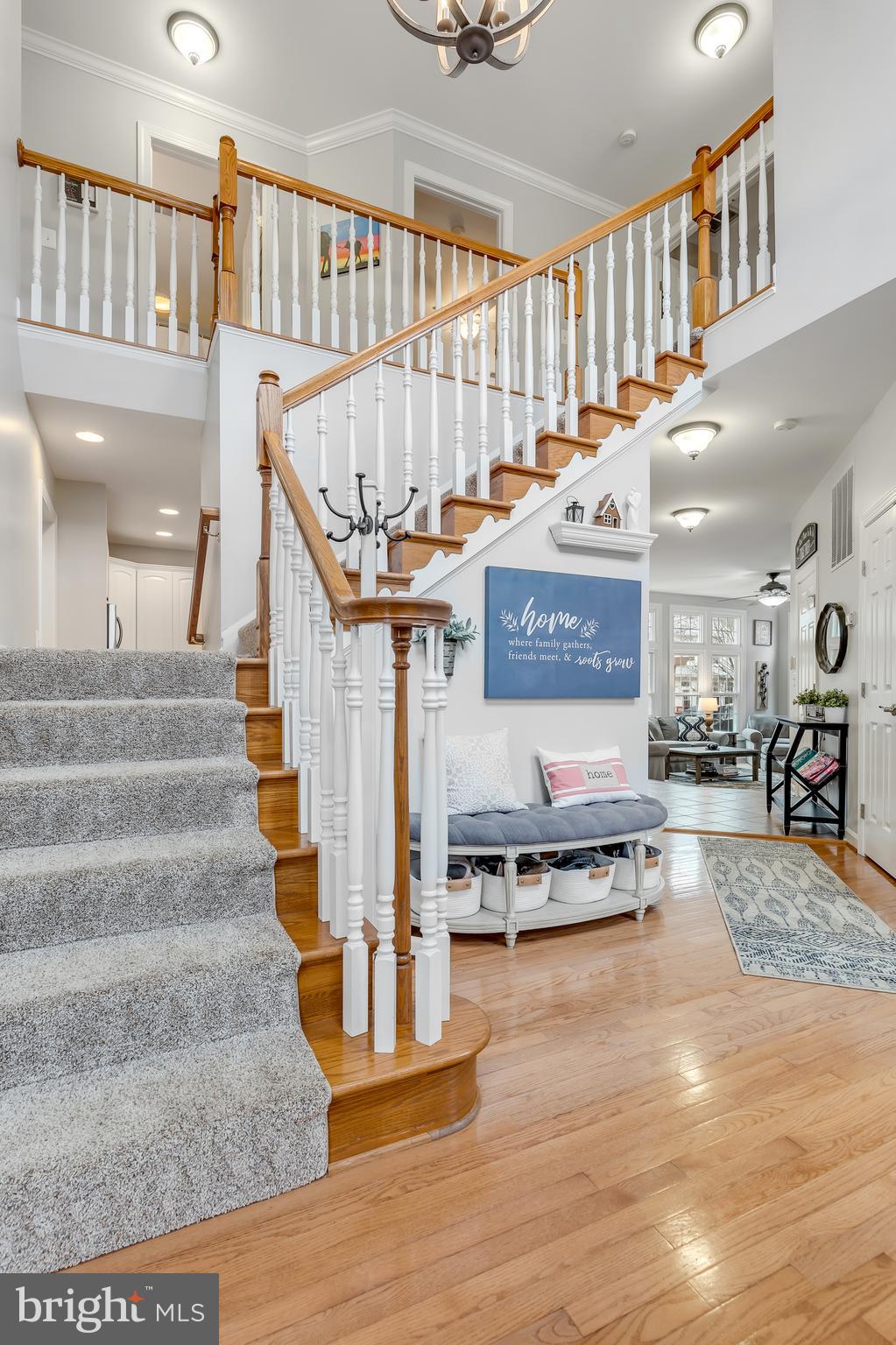 14413 Clubhouse Road Gainesville, VA 20155 - Photo 4 of 59 Two Story Foyer with Beautiful Wood Floors