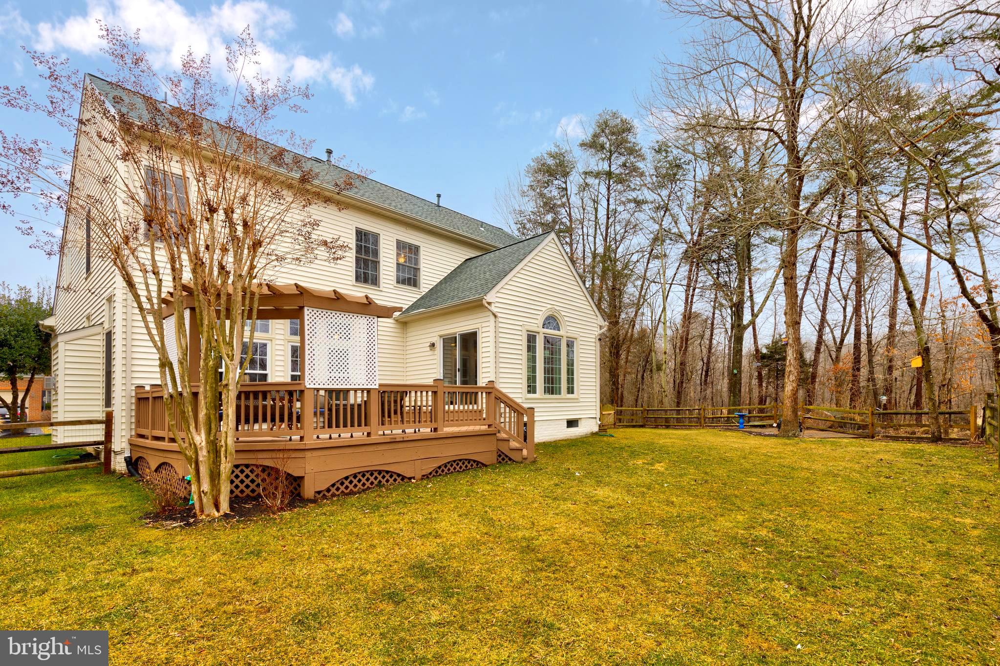 14413 Clubhouse Road Gainesville, VA 20155 - Photo 51 of 59 Backyard and Sides to Trees & Nature Path