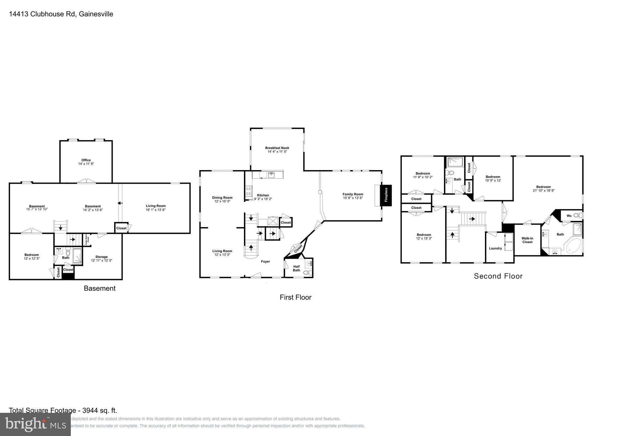 14413 Clubhouse Road Gainesville, VA 20155 - Photo 59 of 59 Floor Plan