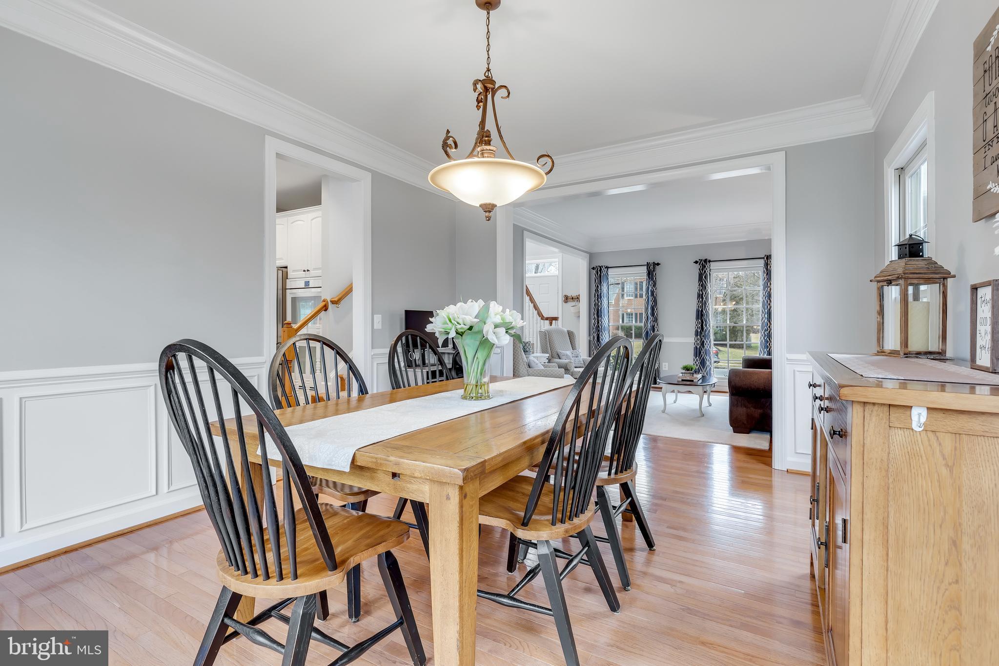 14413 Clubhouse Road Gainesville, VA 20155 - Photo 9 of 59 Formal Dining Room with Two Natural Views