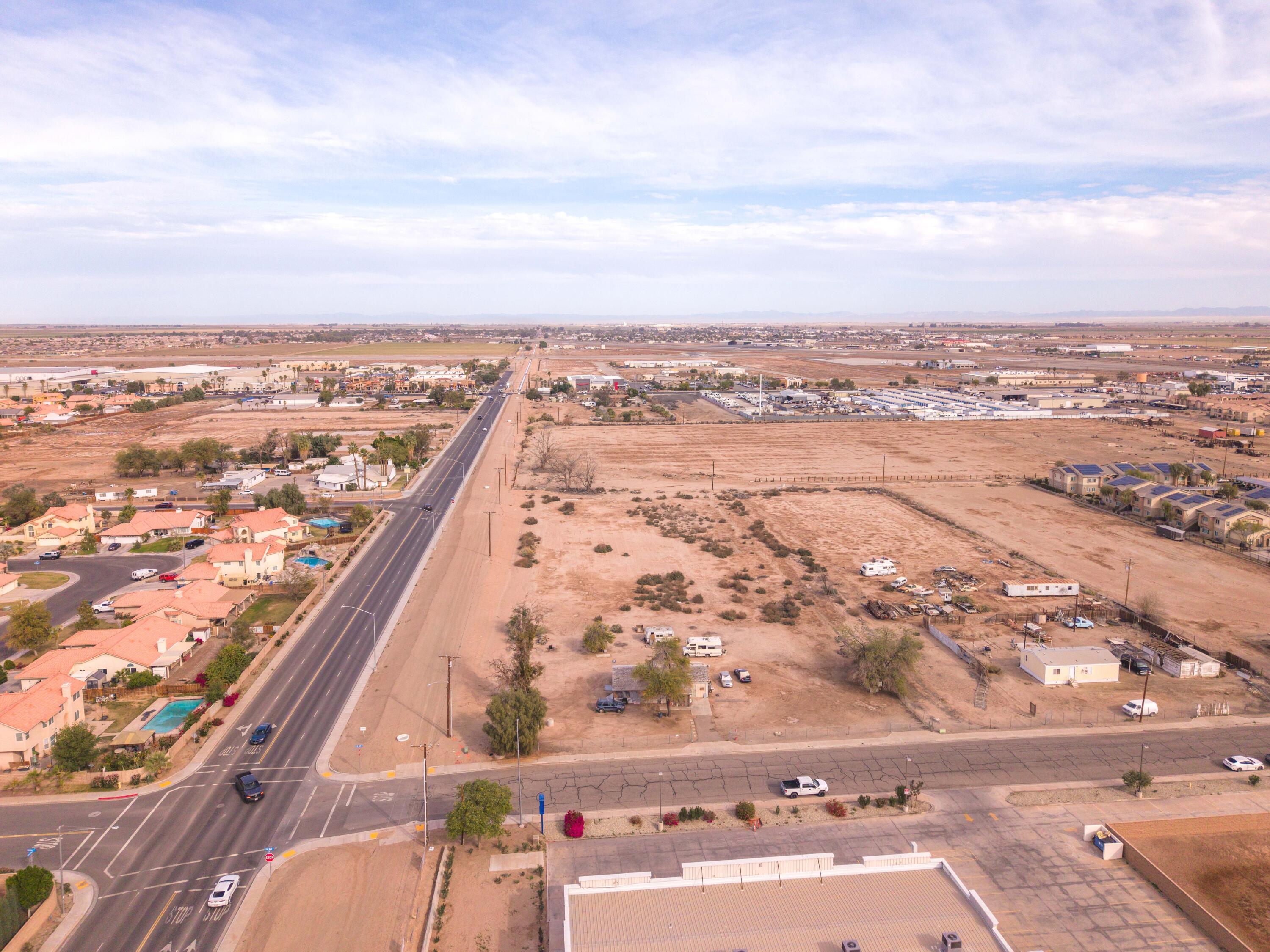 498 West Wall Road Imperial, CA 92251 - Photo 8 of 13 an aerial view of residential building and parking space