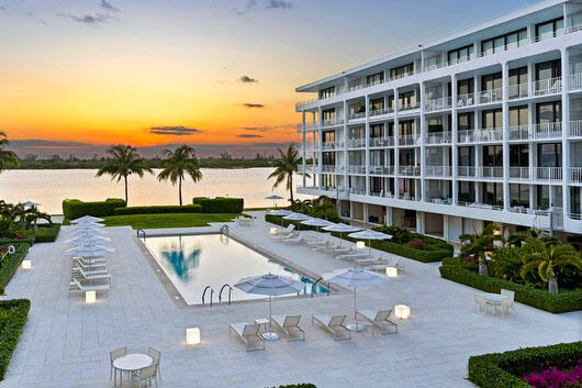 2784 South Ocean Boulevard, Unit 201E Palm Beach, FL 33480 - Photo 26 of 40 View Twilight