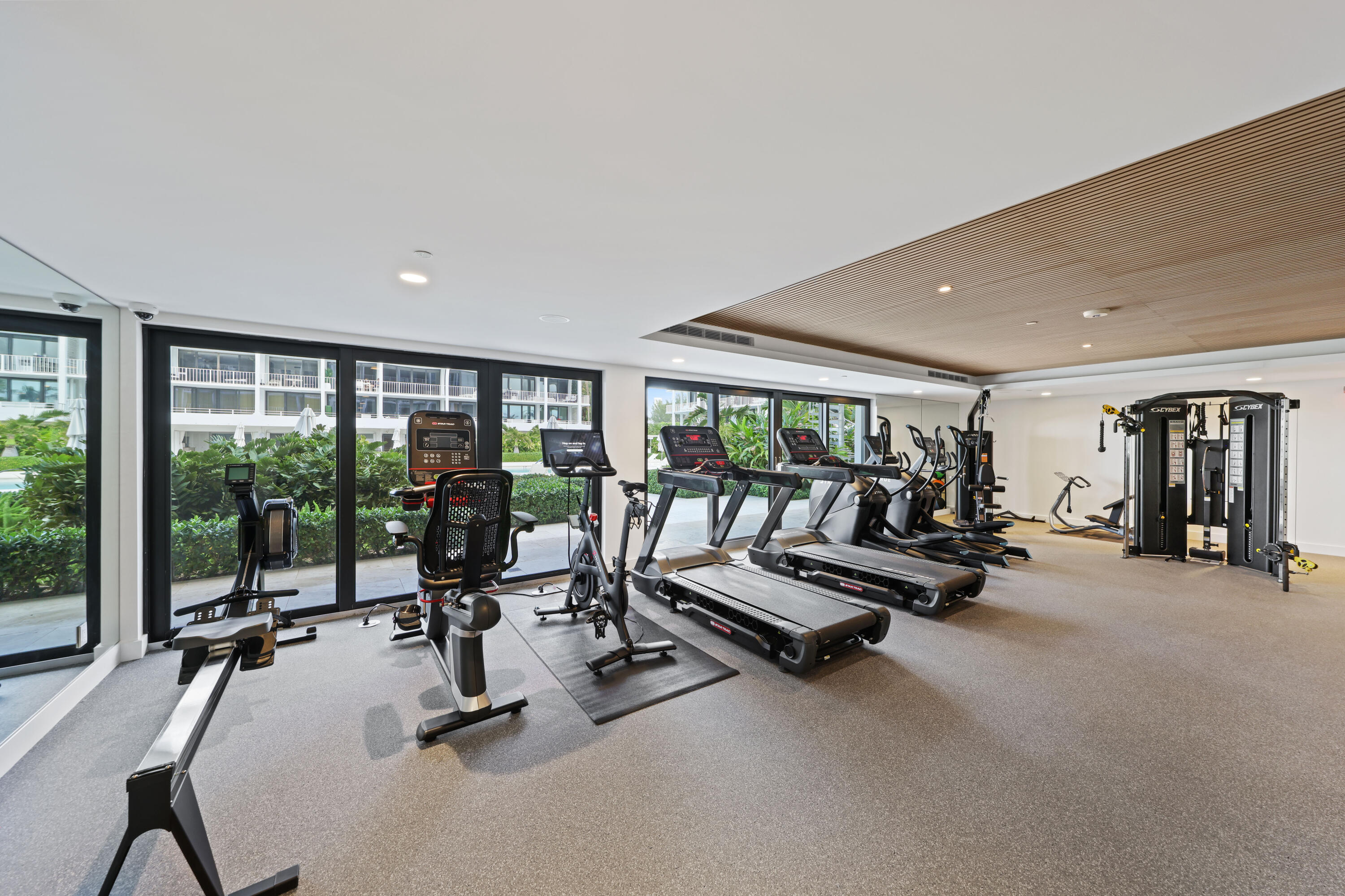 2784 South Ocean Boulevard, Unit 201E Palm Beach, FL 33480 - Photo 30 of 40 Brand New Fitness Center