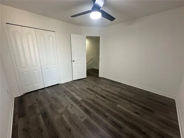 wooden floor in an empty room