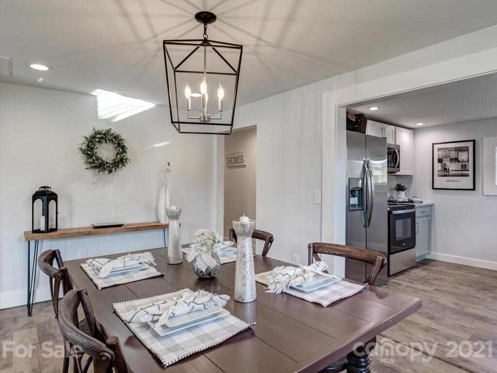 36 Center Pigeon Road Canton, NC 28716 - Photo 11 of 30 a view of a dining room with furniture