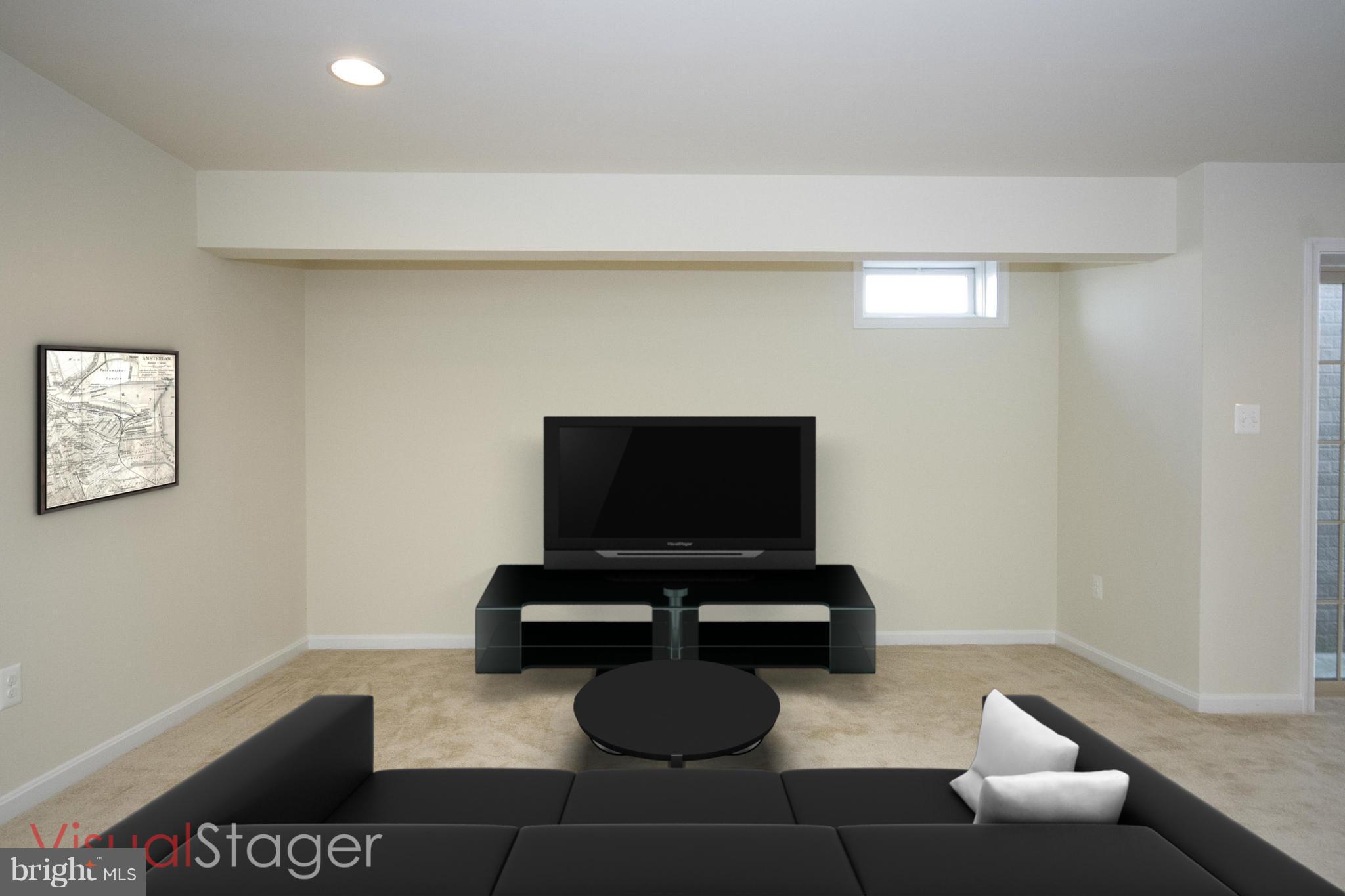 4310 Stoss Road Perry Hall, MD 21128 - Photo 18 of 22 a living room with furniture and a flat screen tv