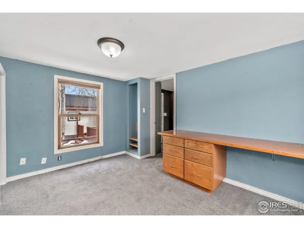 a view interior of a house an empty space and a window
