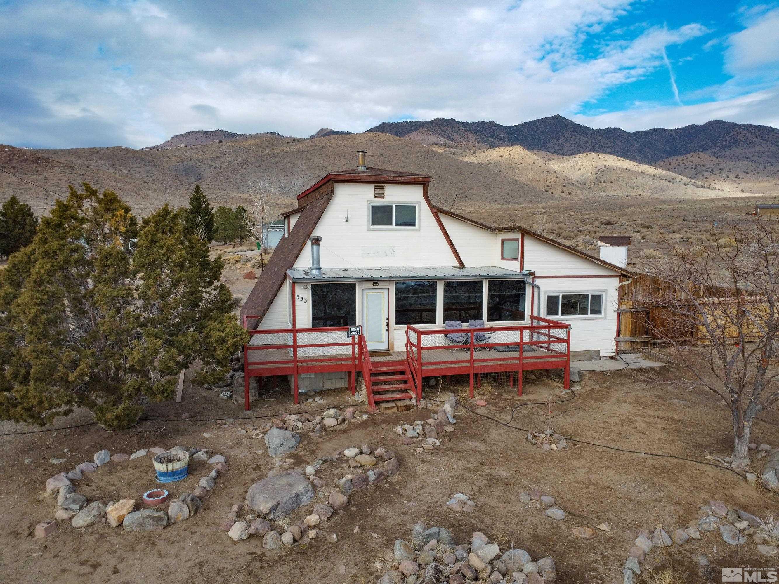 333 Territory Road Dayton, NV 89403 - Photo 28 of 38 a front view of a house with a yard