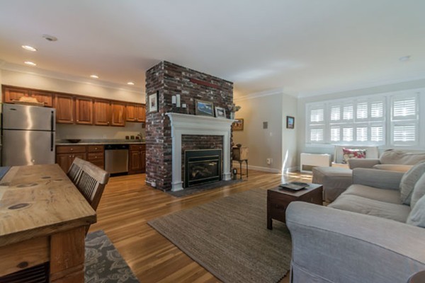 5 Porter Road, Unit 103 Andover, MA 01810 - Photo 3 of 18 a living room with furniture and a fireplace