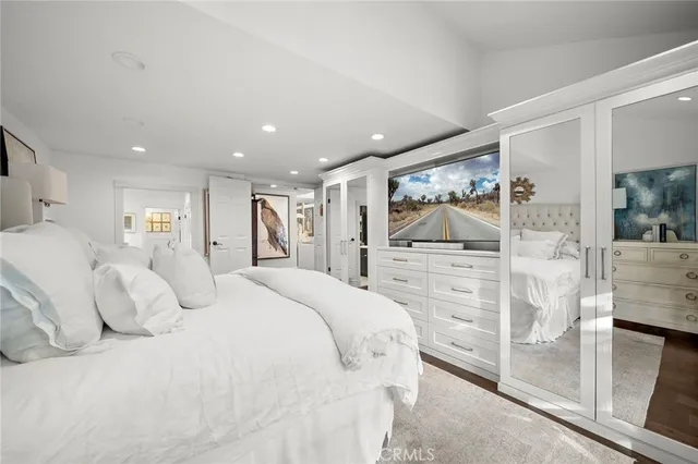 a bathroom with a sink double vanity and a shower