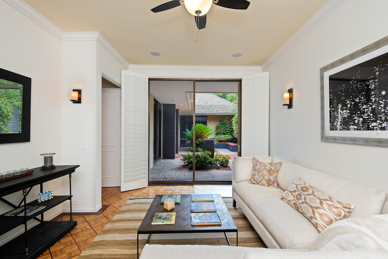1171 Glenview Road Santa Barbara, CA 93108 - Photo 7 of 19 a living room with furniture and a potted plant