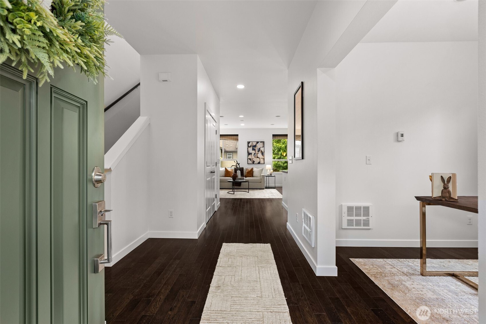 16516 2nd Park Southeast Bothell, WA 98012 - Photo 4 of 39 a view of a hallway view with staircase
