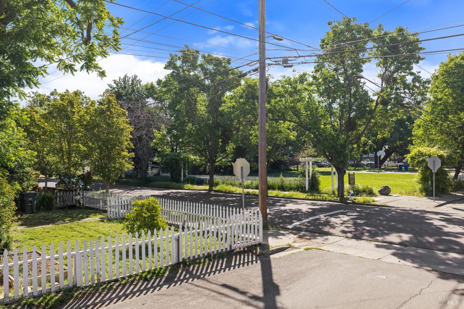 227 Hewett Street Santa Rosa, CA 95401 - Photo 6 of 65 Side view showing some of Park across the street