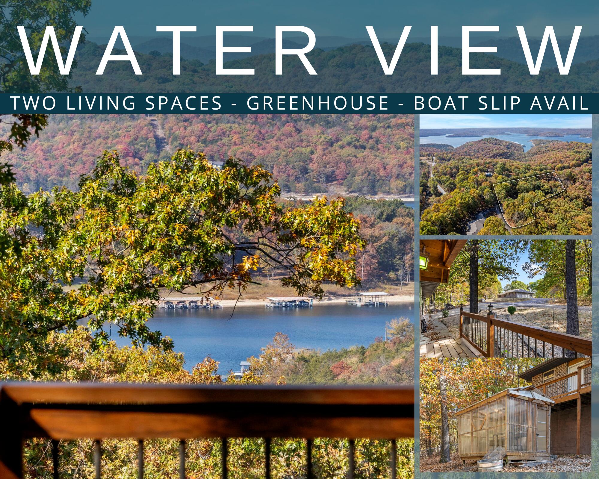 55 Lovers Lane Reeds Spring, MO 65737 - Photo 1 of 1 Table Rock Lake View Home Boat Slip