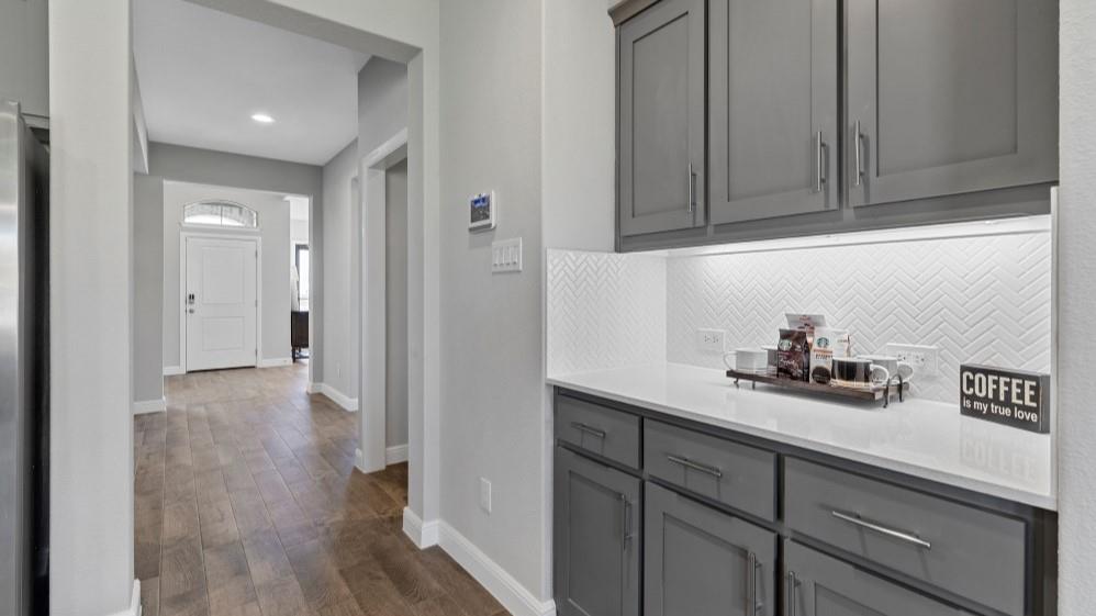 111 Stanton Avenue Rhome, TX 76078 - Photo 6 of 30 a kitchen with sink and cabinets