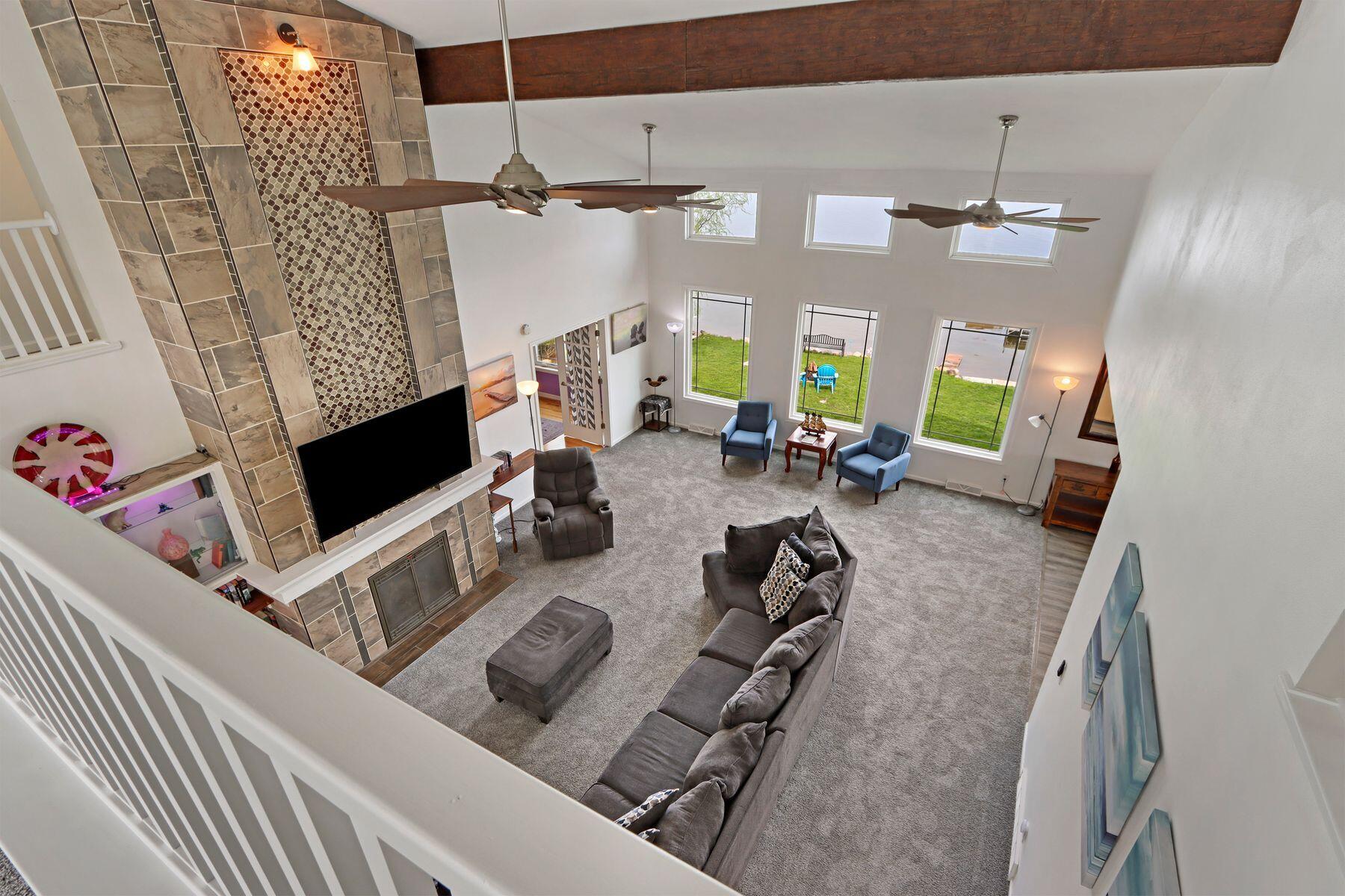 W4226 West End Road Geneva, WI 53147 - Photo 25 of 52 View from Loft