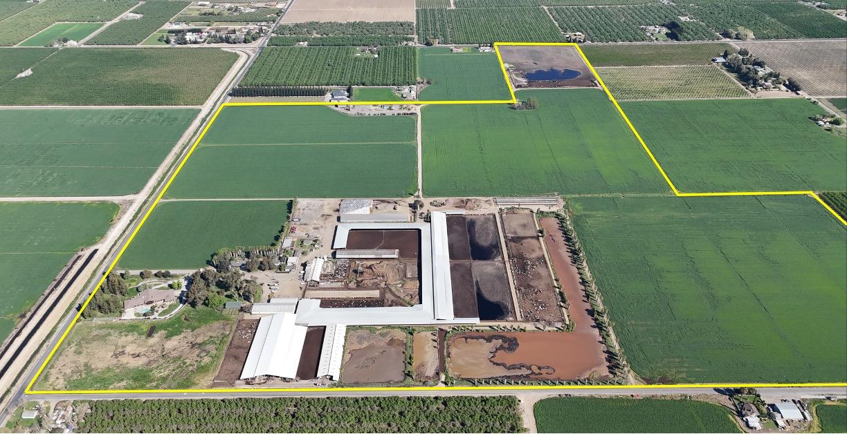 a bird view of a building